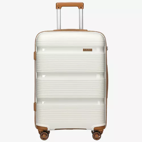 Kono K2092 Trolley Crema con Marrón