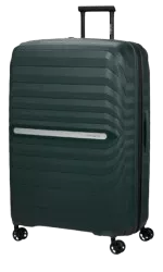 Samsonite Flux Spinner S 40 x 20 x 55 cm Equipaje de mano Expansible, 55 cm, Azul Navy Blue